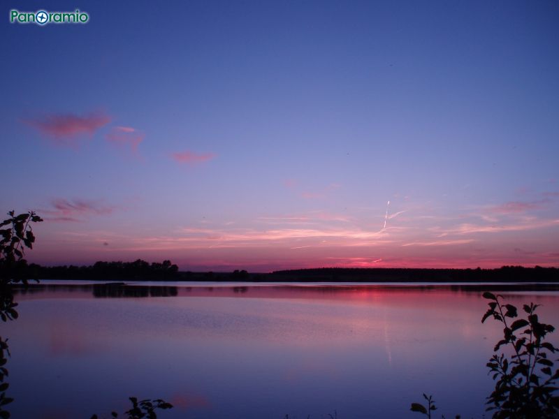 Západ slunce nad rybníkem Koclířov (Sunset over lake Koclířov) | Copyright: helfort