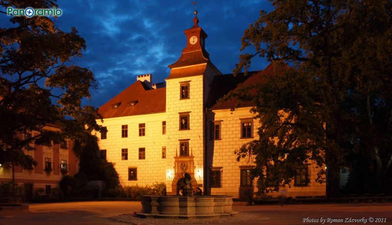 Night in the Czech Republic - Castle Třeboň | Copyright: Roman Zázvorka